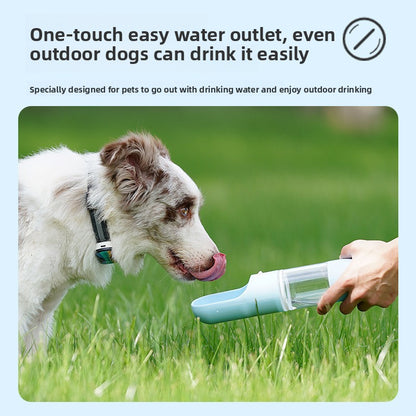 4 in 1 Pet supply bottle