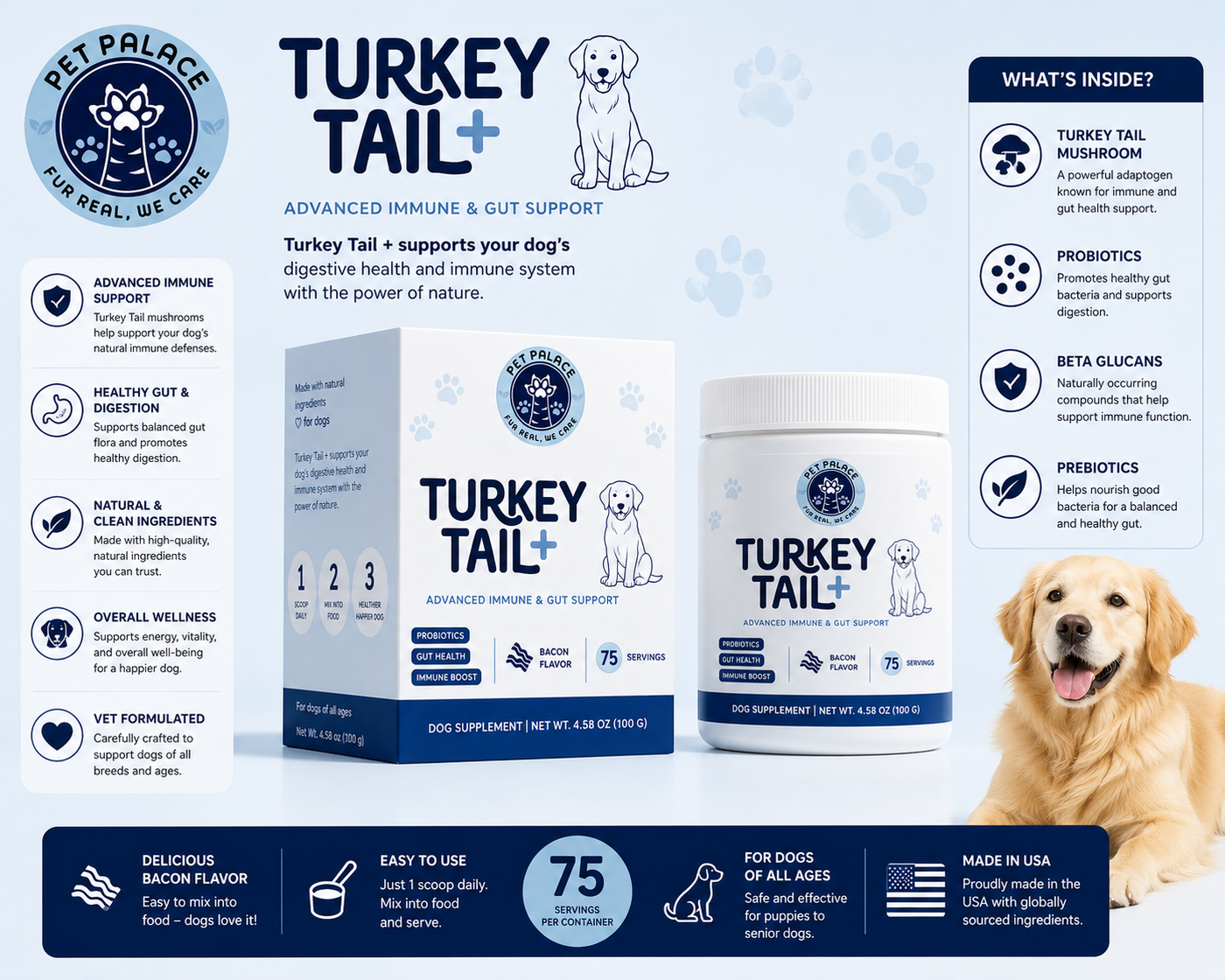 Turkey tail Immunity