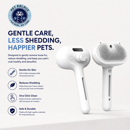 MistGroom — 2-in-1 Misting Pet Brush