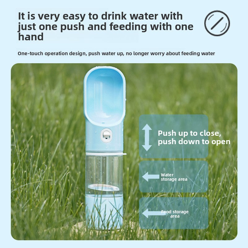 4 in 1 Pet supply bottle