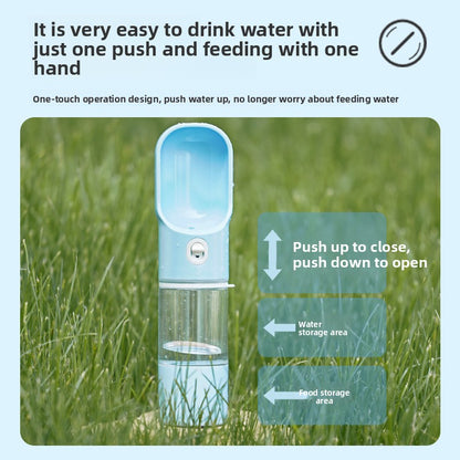 4 in 1 Pet supply bottle