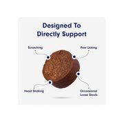 Teemdrop Pet Palace pet nutrition gummies for dogs, colorful chewable supplements in a pet care product image.